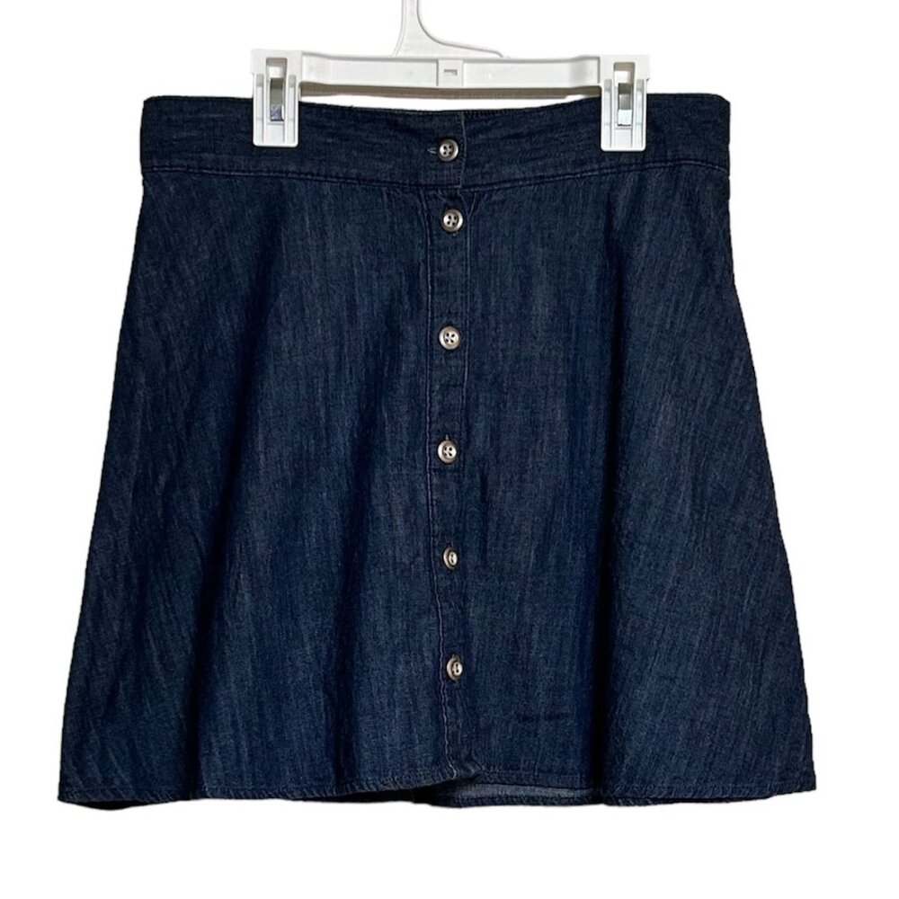 Merona Women's Lightweight Denim Mini Skirt. Size XS